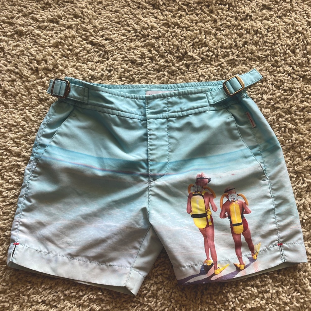 Orlebar Brown Boys Swim Trunks - Size 6